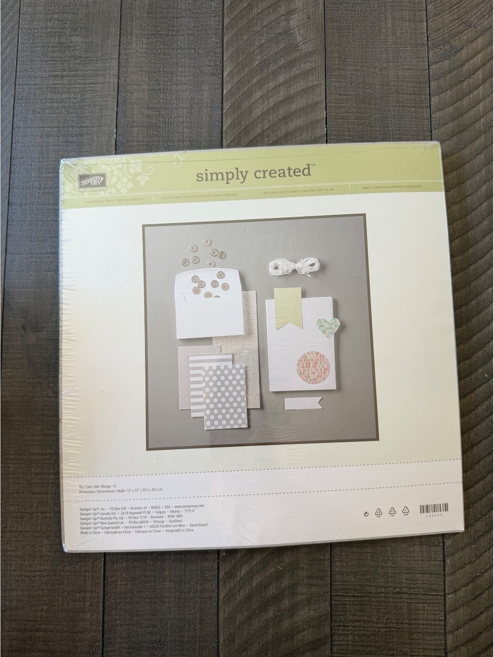 Stampin’ Up Happiness Simply Created Card Kit